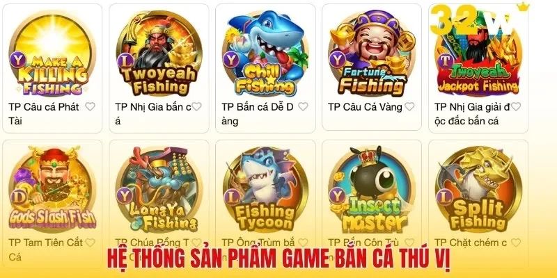 Điểm danh các sảnh bắn cá thu hút người chơi nhất 