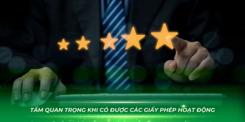 Tầm quan trọng của giấy phép hợp pháp